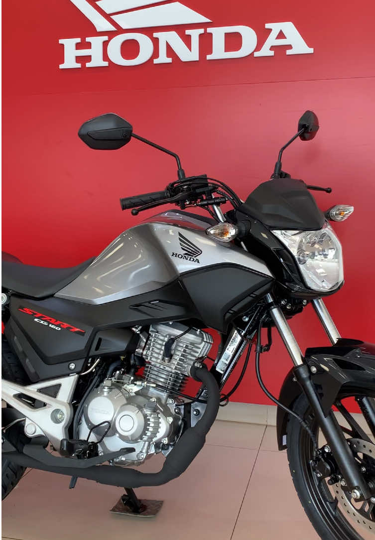 CG 160 START (2025) 🔥 A mais bonita das novas?  Iron Nail Silver Metallic 🔘 . . #cg #start #lancamento #2025 #160 #honda #motos #lançamento 