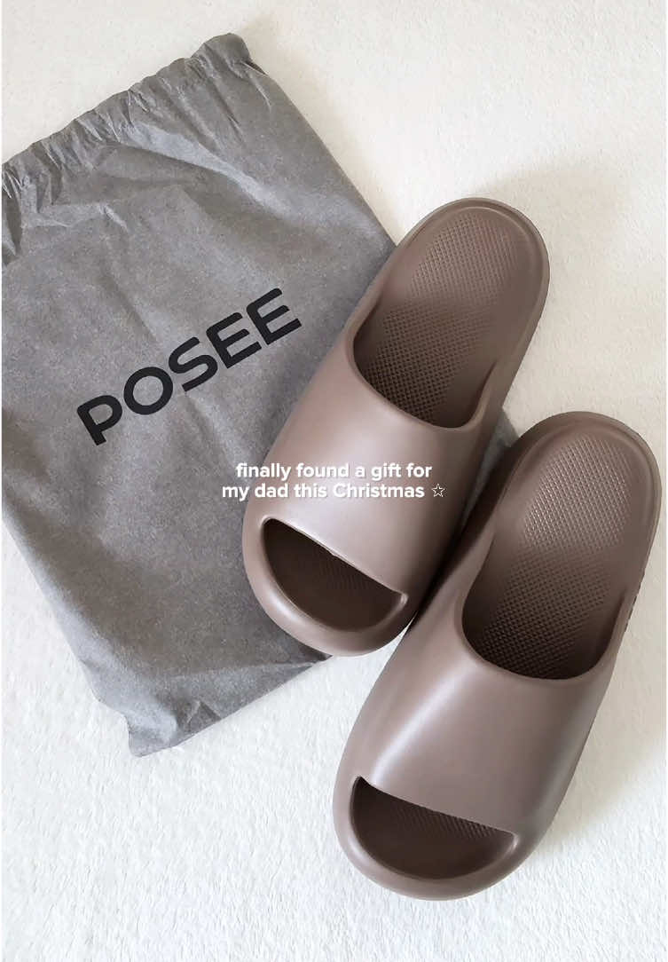 a gift idea for your Dad 🎁🎄 #posee #cloudbounceslipper #comfyslippers ##christmasgift #giftfordad #foryou 