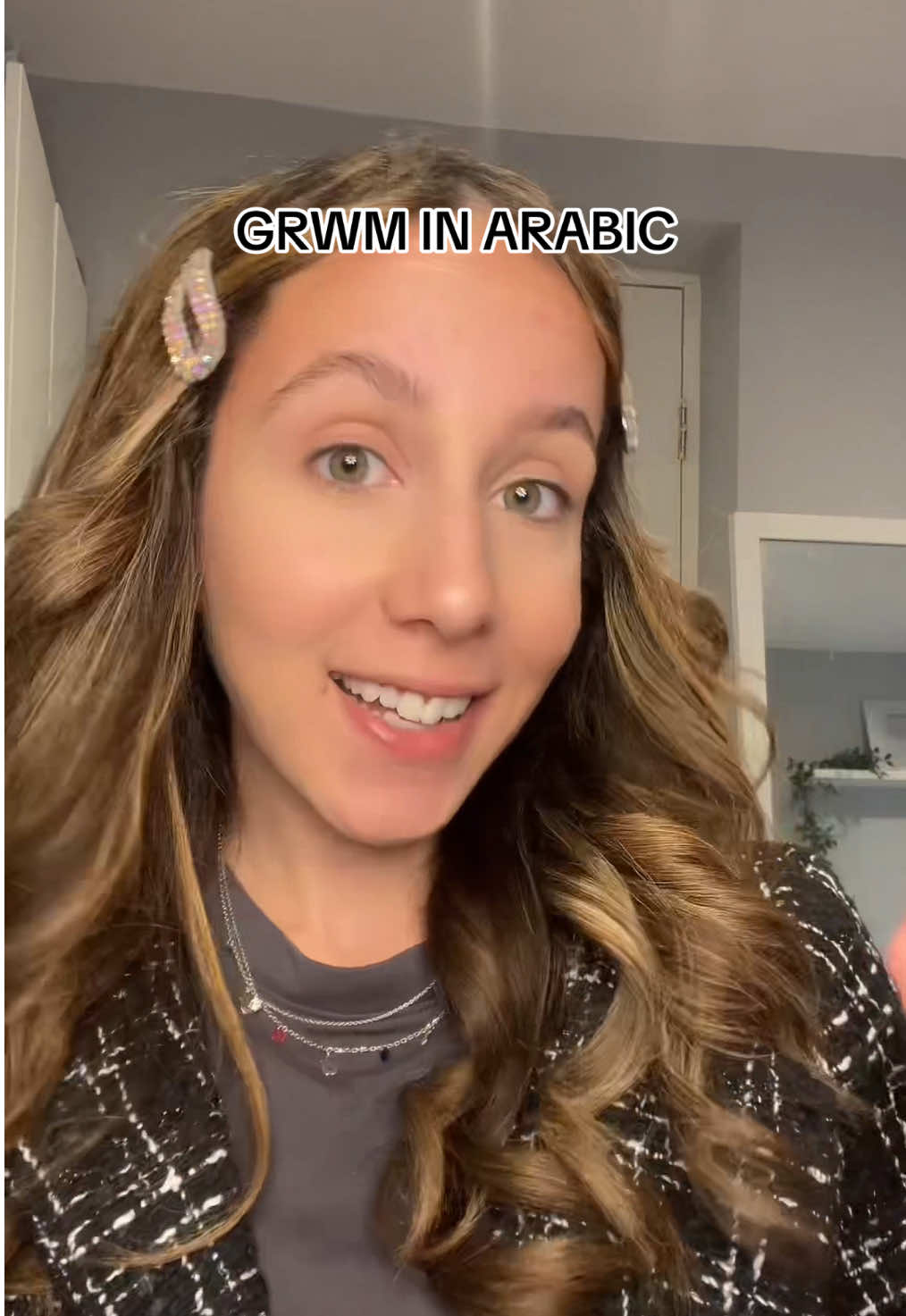 Lol I tried my best dont judge 😭 #fyp #grwm #arabic 