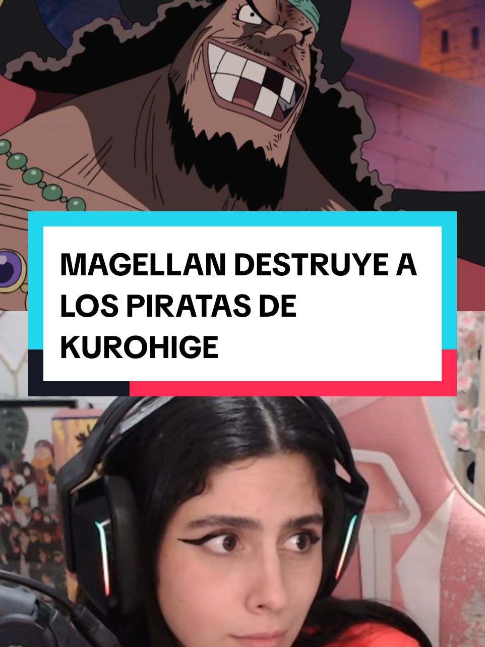 Que tocho es magellan #kurohige #impeldown #onepiece #marineford 