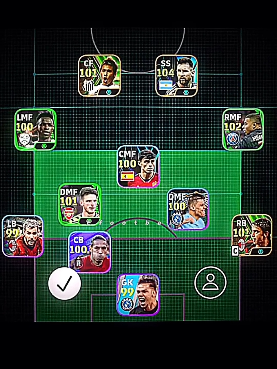 Efootball attack sickert formation guide ☠️ #noob_area #foryou #efootball2025