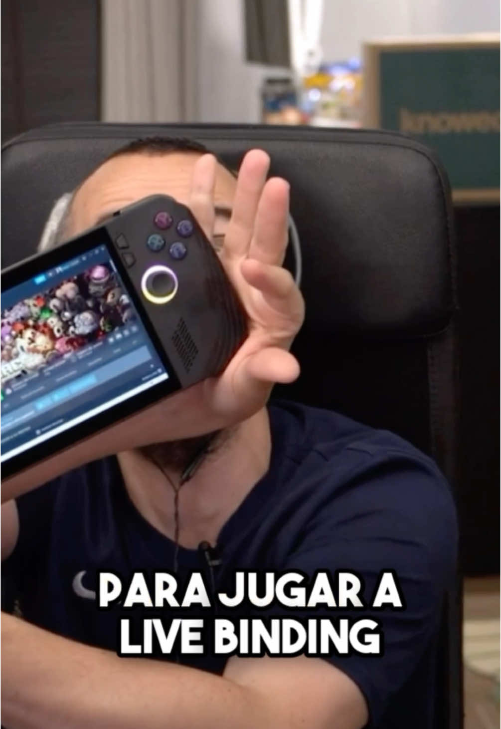 ‼️Xokas ENSEÑA su NUEVA CONSOLA 🎮🤣 #elxokas #thebindingofisaac #asus #humor #parati #experto #fyp @XOKAS 