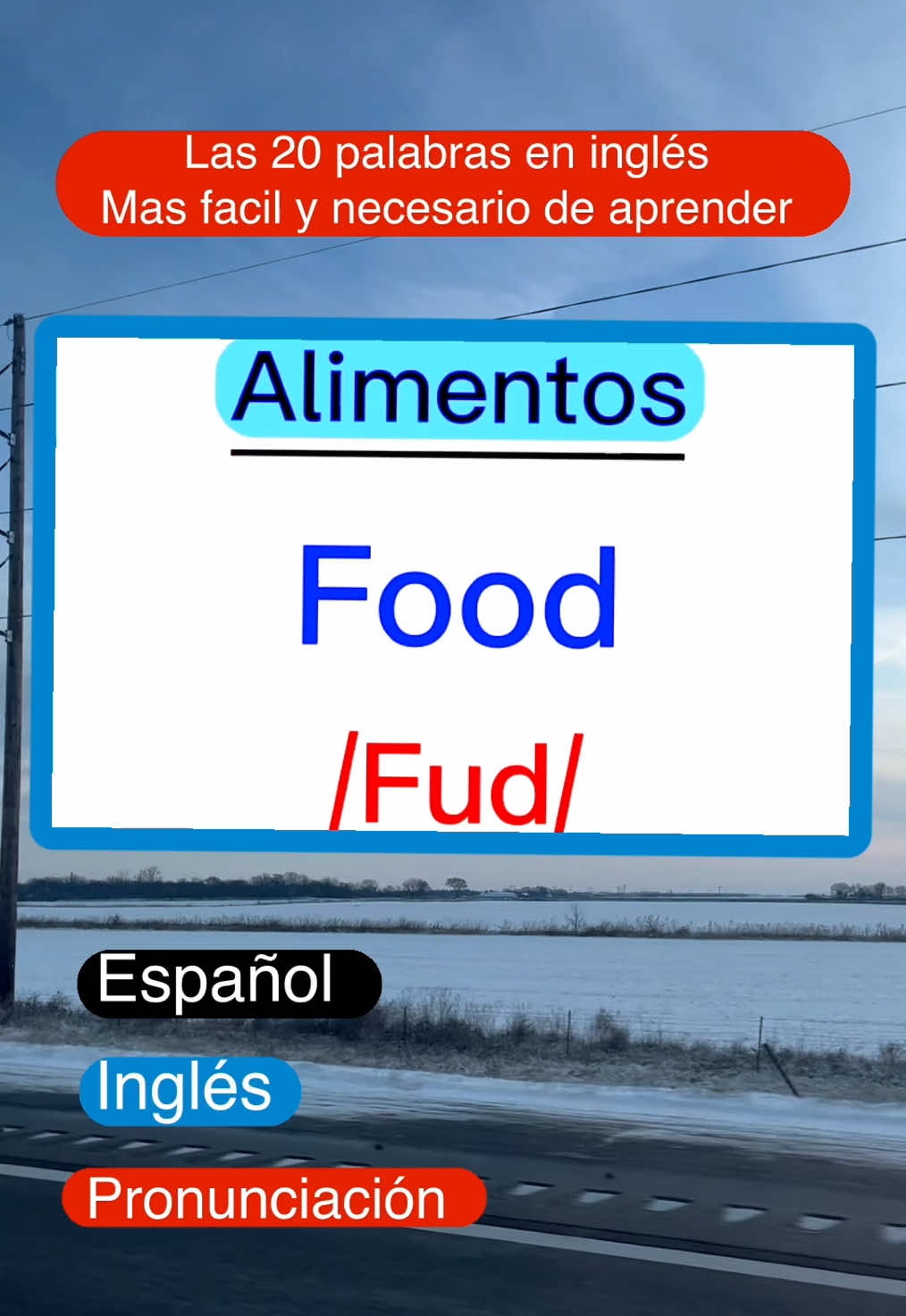 Más palabras en #ingles 