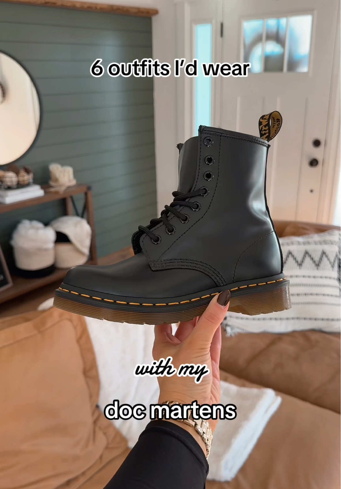 6 ways I’d style my classic doc martens 🖤 #shoestyle #docmartens #docmartensfits #drmartens #outfitideas #outfitideasforyou #styleinspo #casualoutfits #casualoutfitideas 