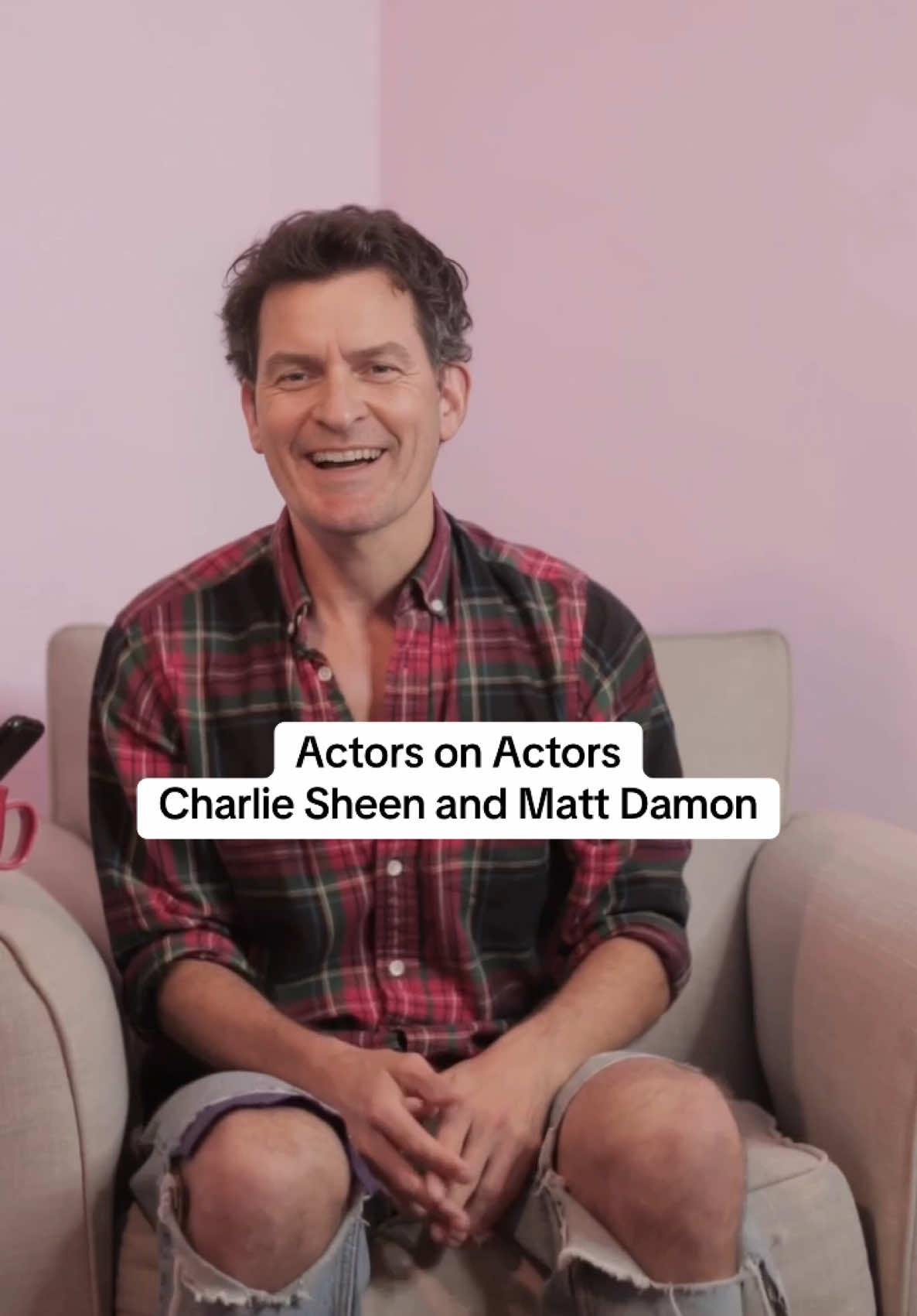 How do you like THEM cyber trucks? #impressions #acting #mattdamon #charliesheen #actors 