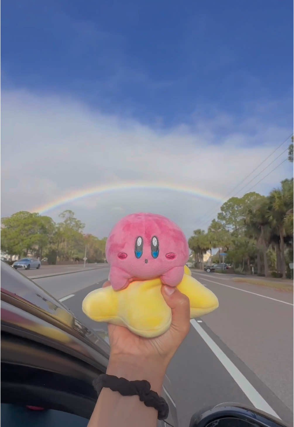 It’s a beautiful day to take your Kirby out 💕  #kirby #poyo #kirbo #kawaiicore #kirbycore 