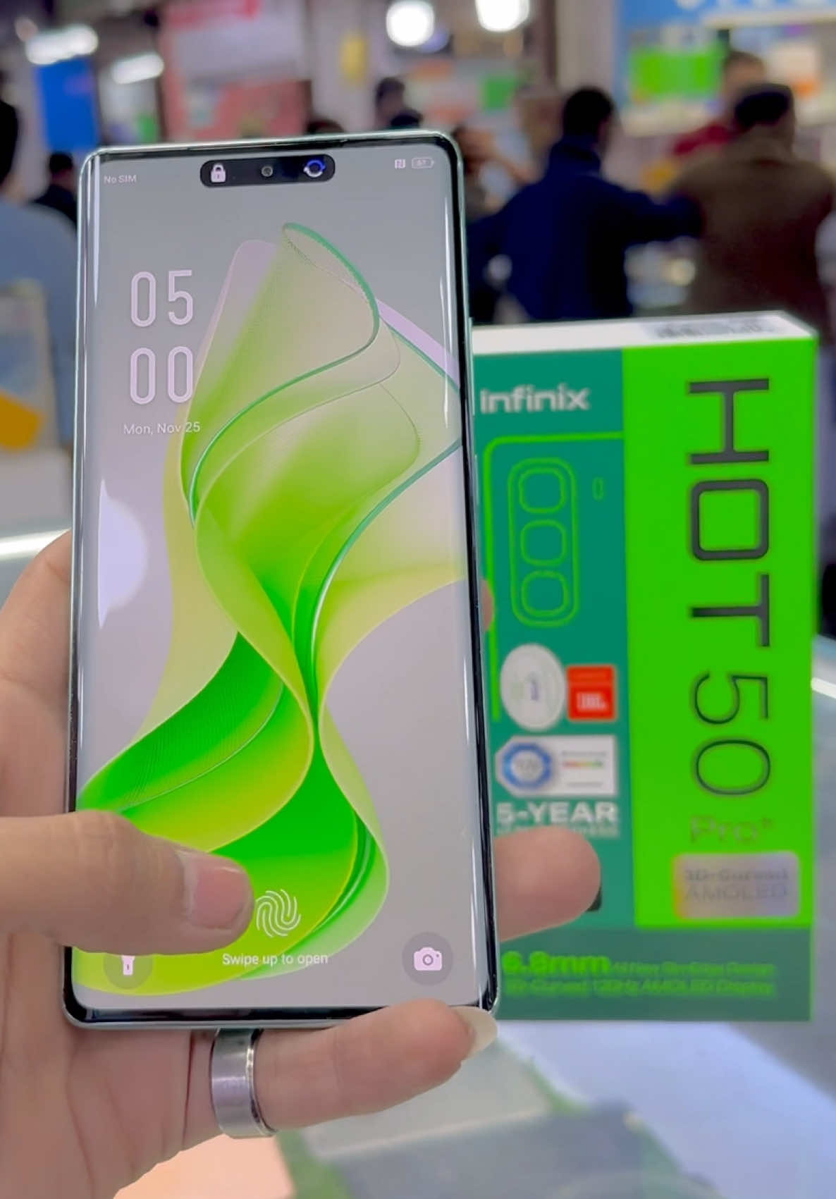 INFINIX HOT 50 PRO PLUS Aurora Green⚠️💚 (8+8=16GB/256GB)❤️‍🔥 #infinix #infinixhot50proplus #hot50proplus #hot50proplusunboxing #infinixhot50series #hot50proplushot50proplus #amoleddisplay #120hz #displayfingerprint #techtok #tech #trending #viral #fyp #120hzrefreshrate #younuscommunication #newmodel #2k24model #CapCut #infinixhot50proplusnewcolor #hot50proplusauroragreen 