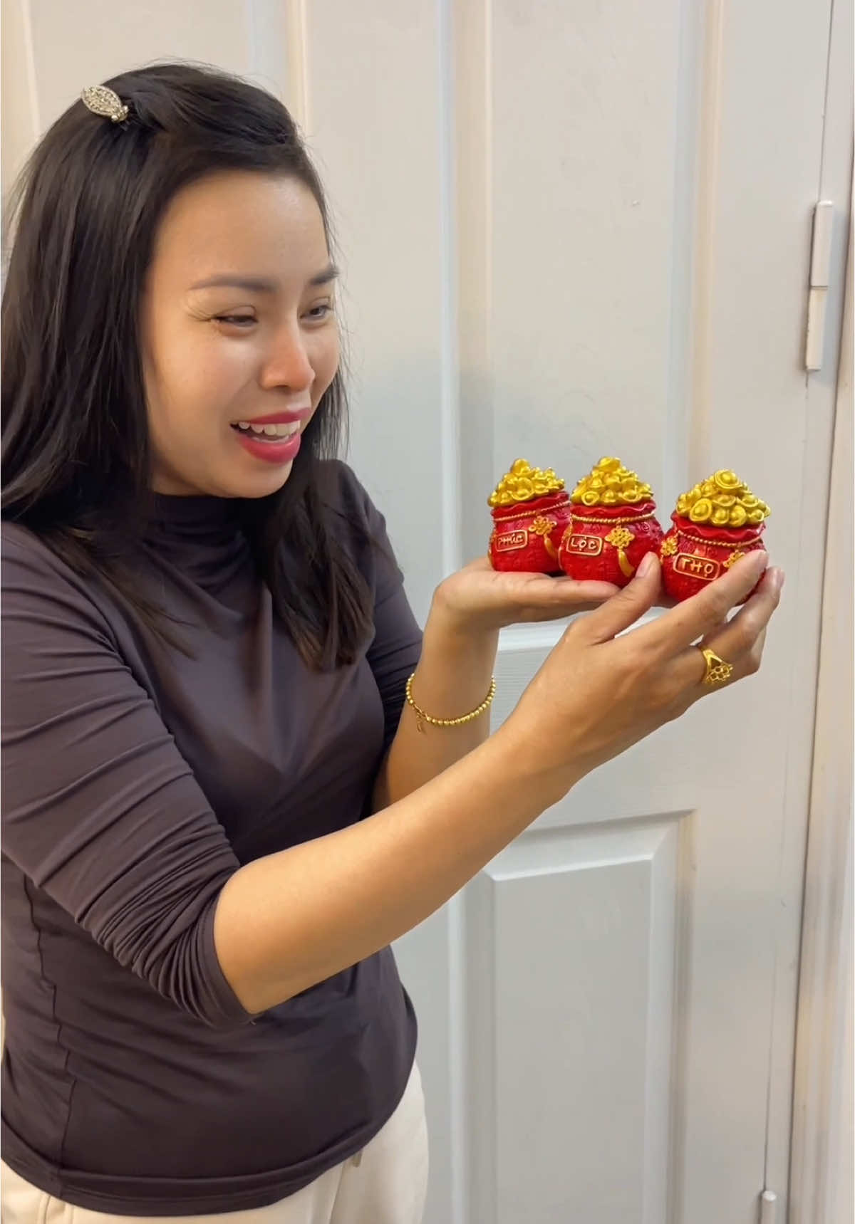 Bộ 3 hũ đựng tài lộc : phúc Lộc Thọ #hudunggaomuoitailoc #hudungtailoc #nhacuadoisong #xuhuong #hahienhoa1 #thinhhanh 