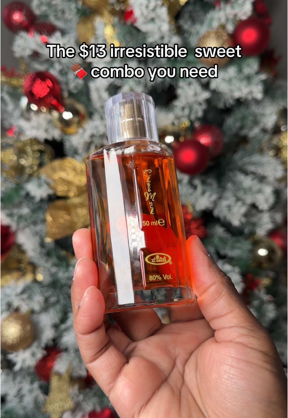 The $13 irresistible chocolate combo you need ! #chocomusk #chocomuskperfume #perfumerecommendations #vanillaperfume #perfumecheck #fragrancetiktok #perfumelover 