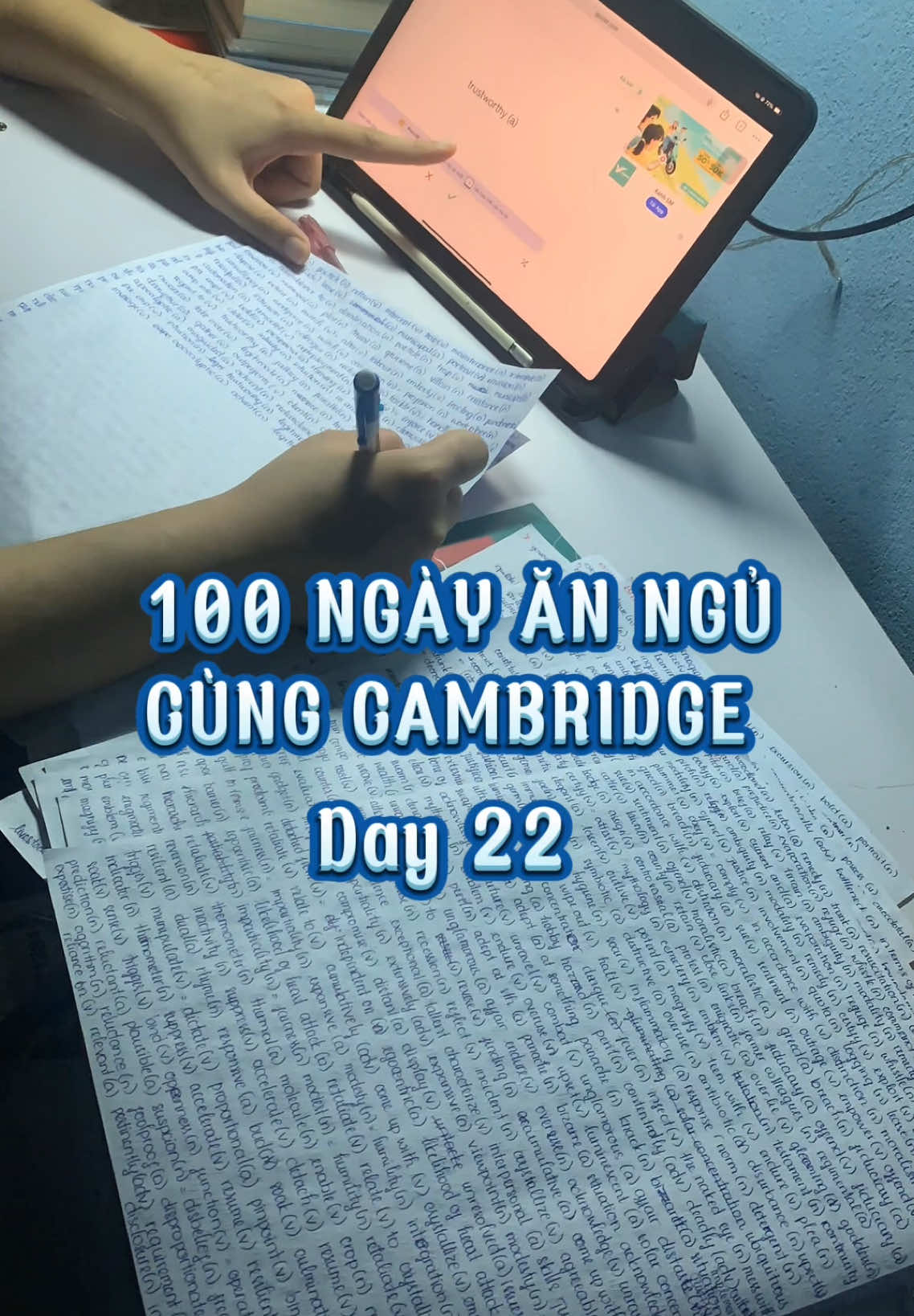 100 NGÀY THAY ĐỔI TIẾNG ANH📚 Day 22🔥 #learnenglish #xuhuong #fyp