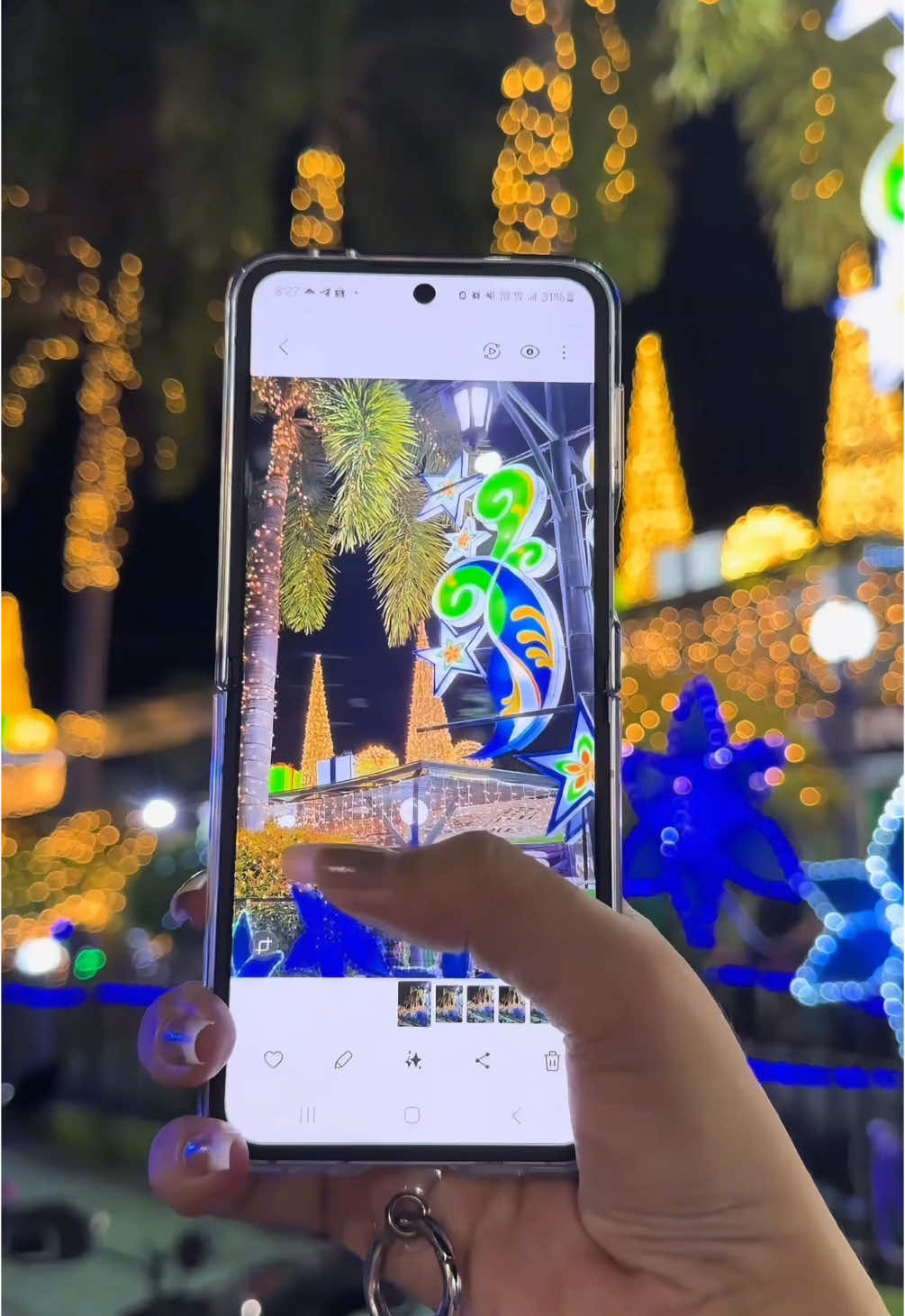 Galaxy Z Flip6 ✨💙  Night Shot?🤔 no worries, I've got my Galaxy Z Flip6! so get yours now! Link in my Bio #ZFlip6 #GalaxyZFlip6 #Samsung #Fypp #foryou #fyppppppppppppppppppppppp #CapCut 