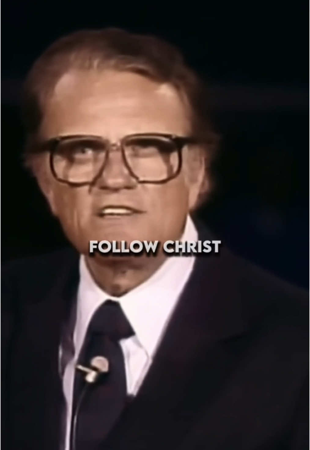 Is not easy to follow Christ. #christiantiktok #christ #jesusisking #billygraham #billygrahamsermons #billygrahamspeech #usachristianstiktok 