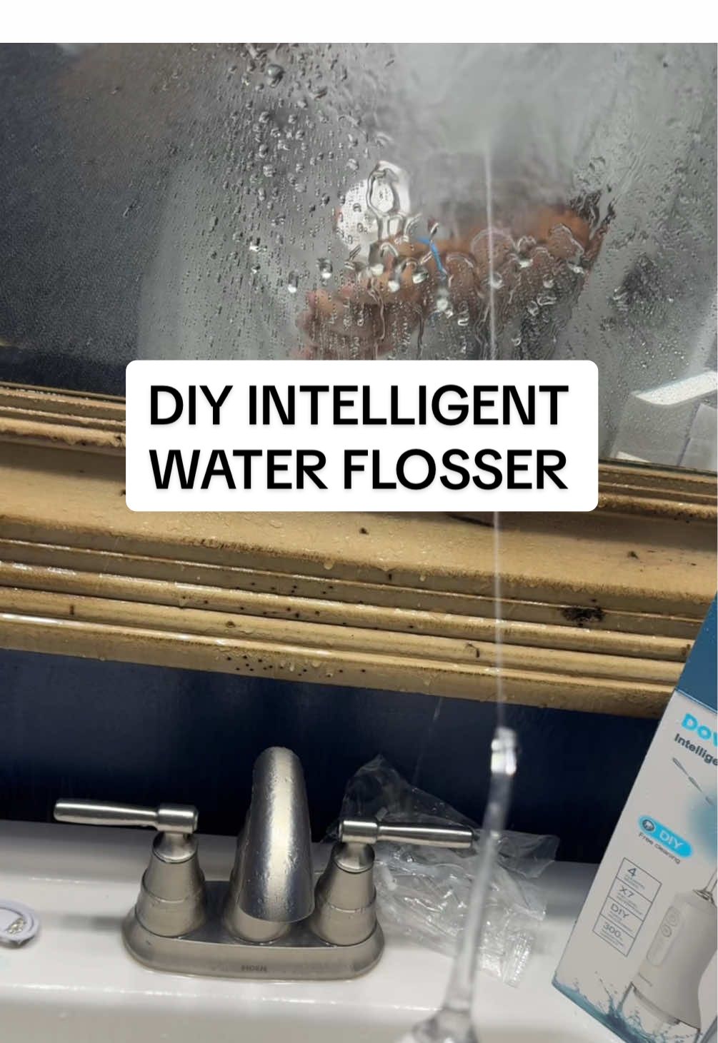 This intelligent waterflosser is one of a kind with is powerful cleaning settings and custom DIY mode that can be saved #waterflosser #flossing #floss #teethcare #teethcleaning #gumcare #waterflossing #dovety @dovety 