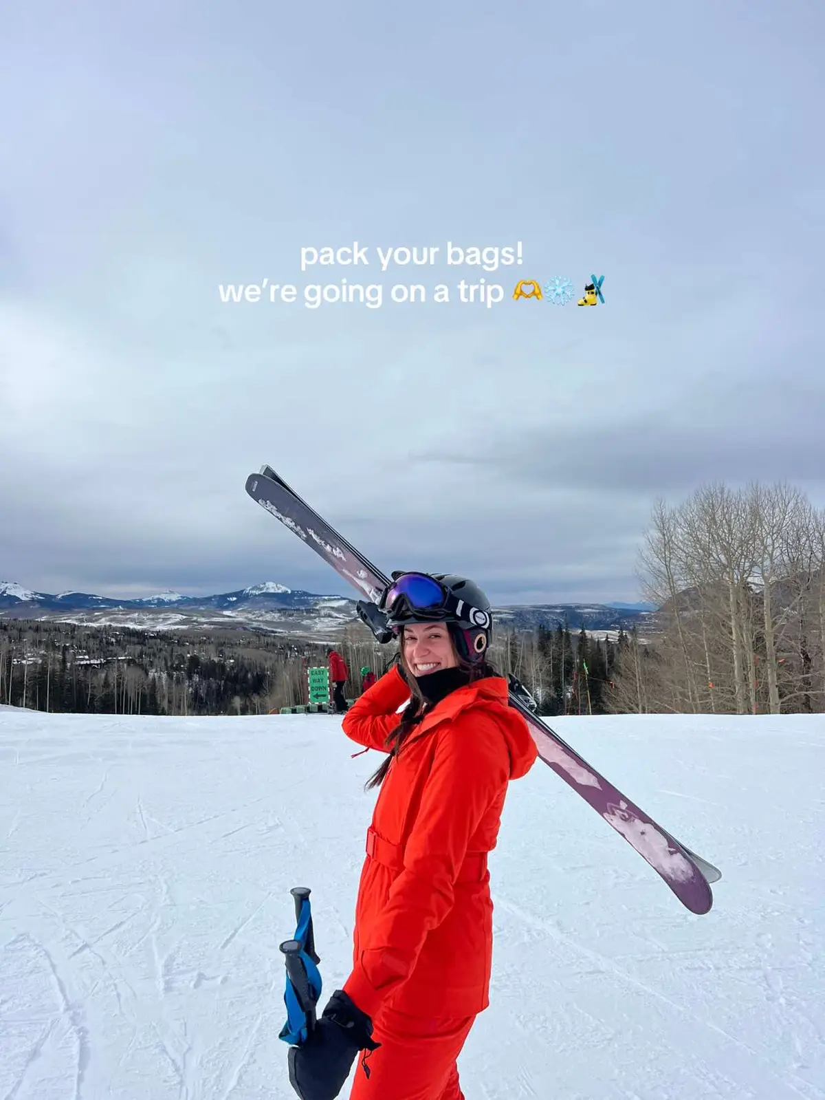 the girls trip i needed 🥹 #skitok #skiszn #telluride #colorado #girlstrip #packyourbags #traveltok #traveling #wintertrip 