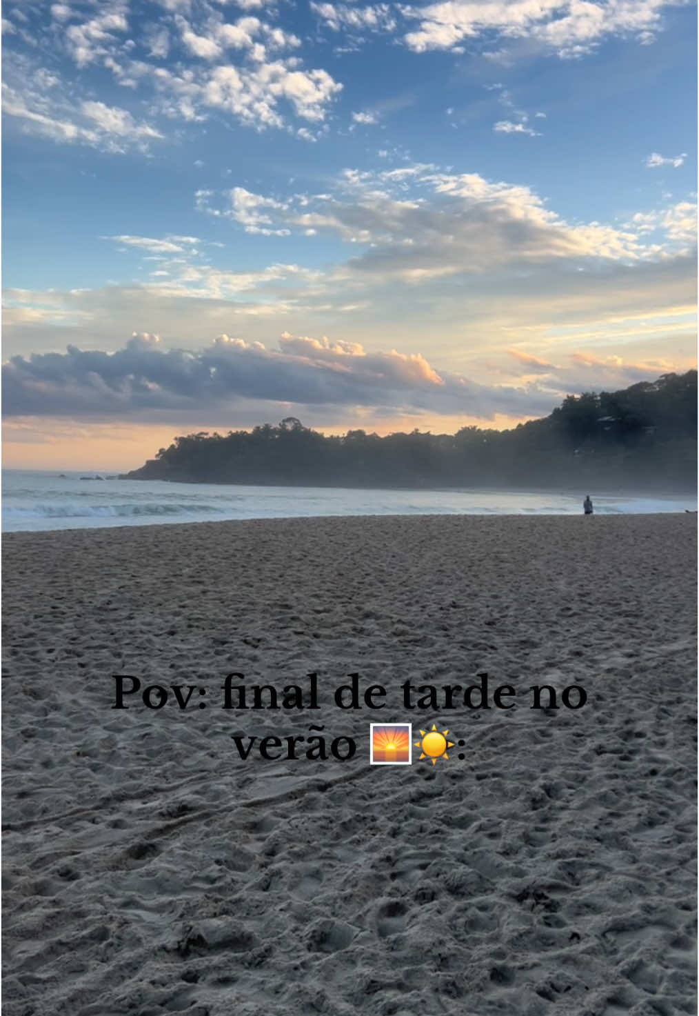 Verão chegou 🌅🙌#praia #areia #finaldetarde #verao 