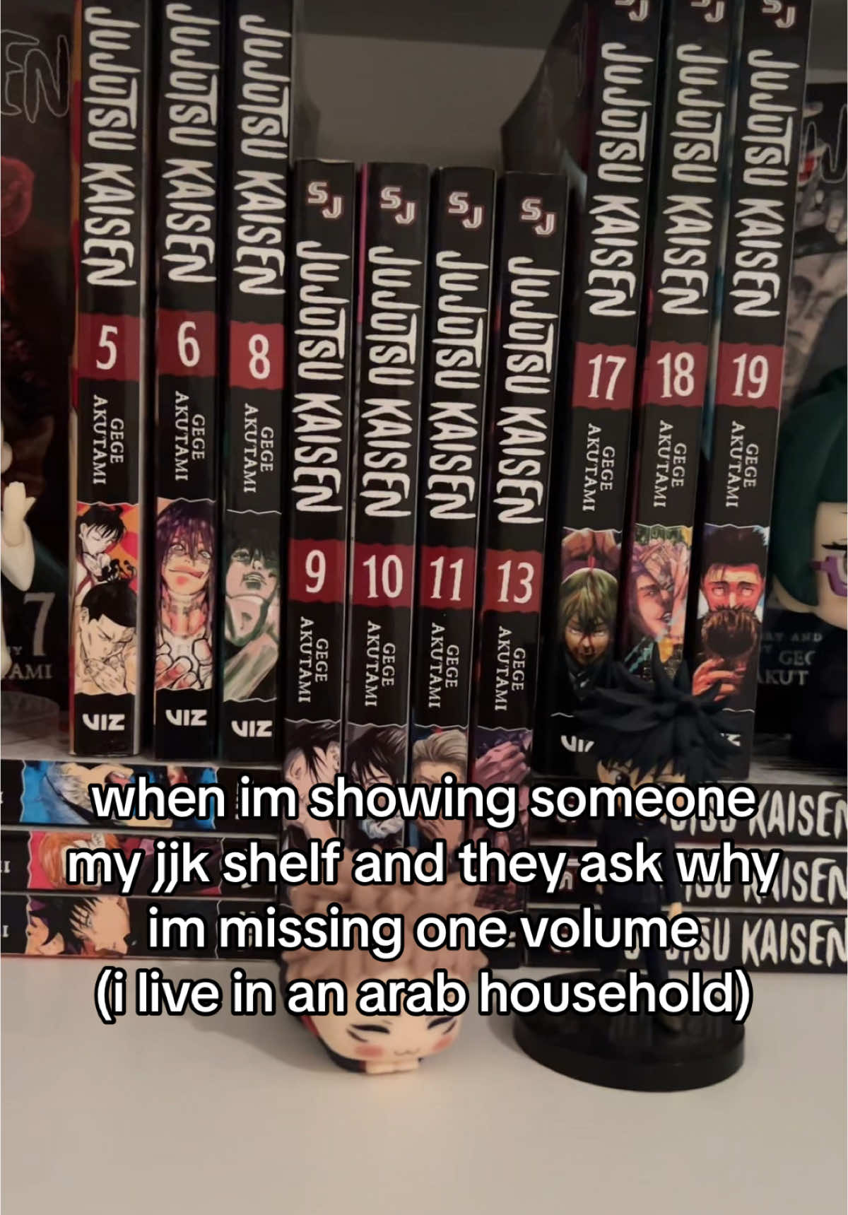 you will never catch me even showing them what it looks like #jjk #jujutsukaisen #manga #mangacollection #jjkmanga #mangashelf #anime #fyp #fypシ゚ #foryou #foryoupage