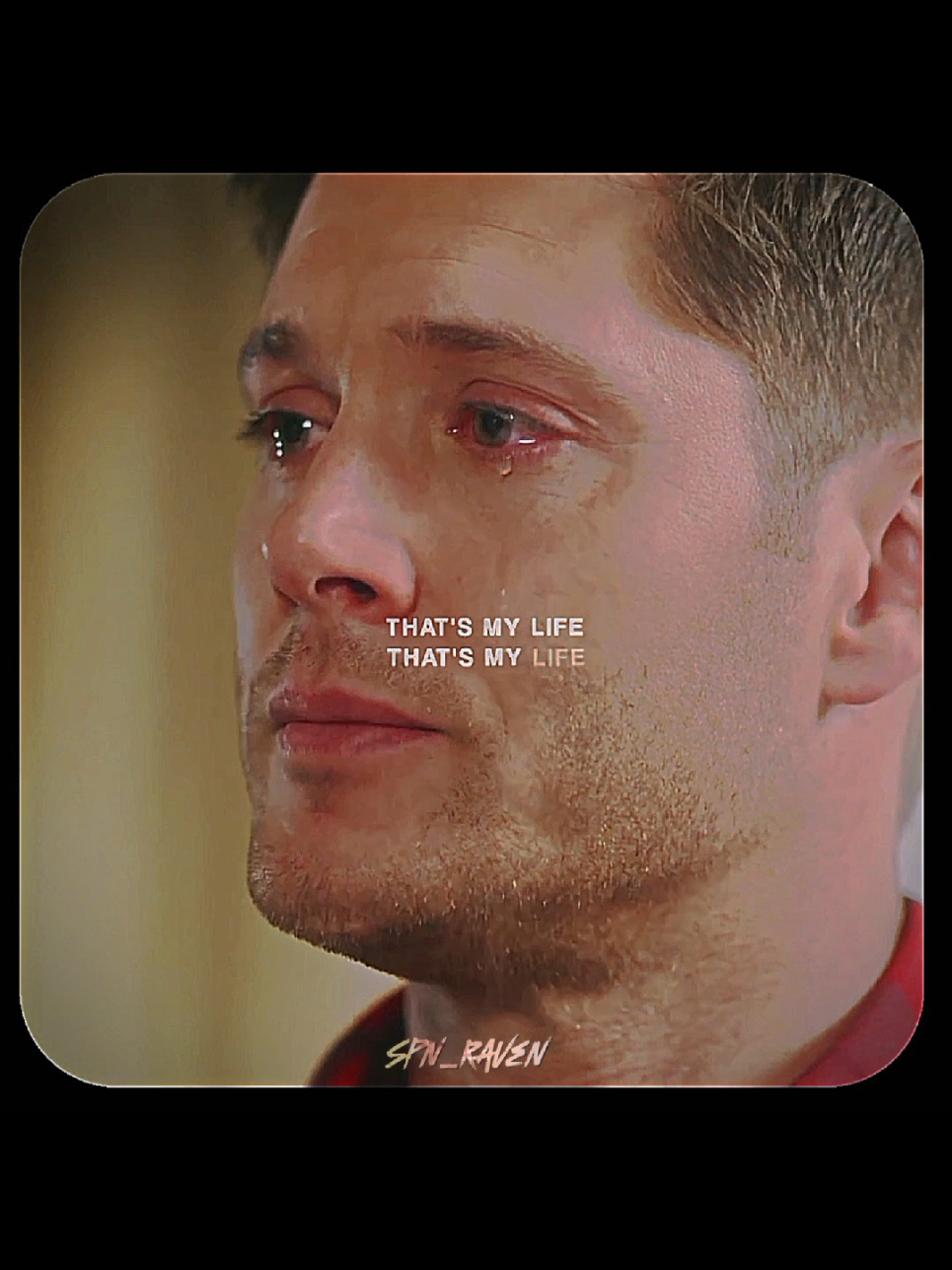 That's My Life... ❤️‍🩹 scp/ Devilzpack and Sirespn_packs IG  overlay lyric by @vqnillaoverlays My colouring  #deanwinchester #dean #deanwinchesteredit #supernaturaledit  #supernatural #spn #jensenackles  #thatssotrue  #grasieabrams 