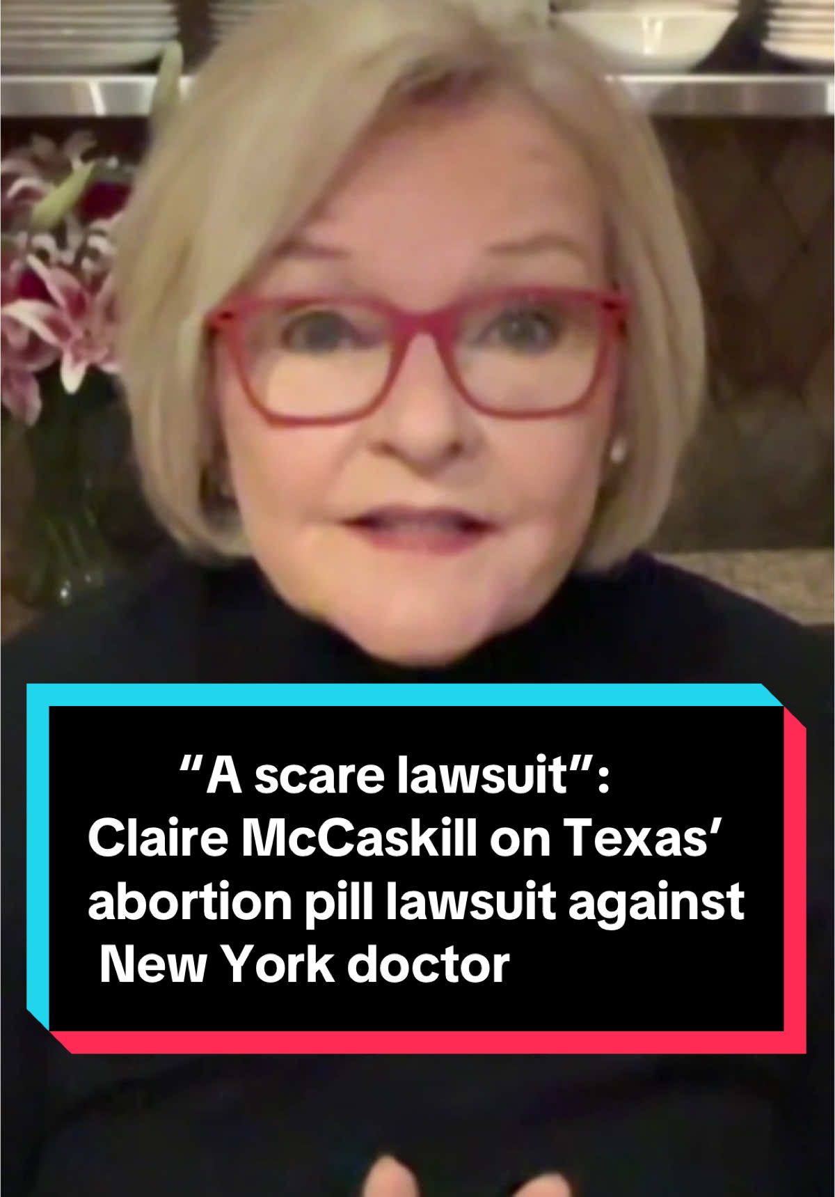 Claire McCaskill joins #MorningJoe to discuss Texas Attorney General Ken Paxton’s lawsuit against a New York doctor for allegedly prescribing abortion pills to a woman in Texas — calling the lawsuit a “scare tactic” aimed at intimidating doctors and legal advisors who provide telemedicine healthcare. #womenshealth  #texas #women  #news #politics #washington 