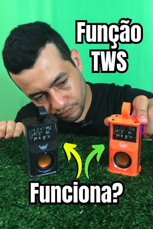 Função TWS nas Mini Caixinha de Som AL-8773 Funciona? 🤔  Link do Produto no meu Perfil. Produto 94. #minicaixinhadesom #caixinhadesom #bluetooth #achadinhos #viral #foryou #shopee #som #sombluetooth 