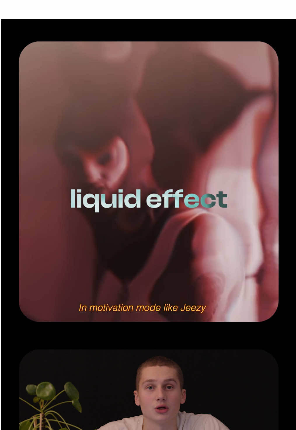 Let’s see how we can recreate this liquid effect in Premiere Pro 🥃🔥 First duplicate the clip with the goblet and freeze it by selection “Add Frame Hold” Now place it under your first clip. Apply the transform effect to the duplicated clip and create a zoom out animation using the scale & position keyframes. Now we’re gonna add 3 effects to the first clip : the transform effect (to match the clip with the goblet zooming out) the tint effect (to give the same color as the liquid) and the turbulent displace effect (to distort the clip and give the impression of waves in the liquid.) Now all you have to do is create a mask with the ellipse tool, activate the and animate the mask path to match with the goblet zooming out. #premierepro #adobepremiere #freezecorleone #adobe #tutorial 