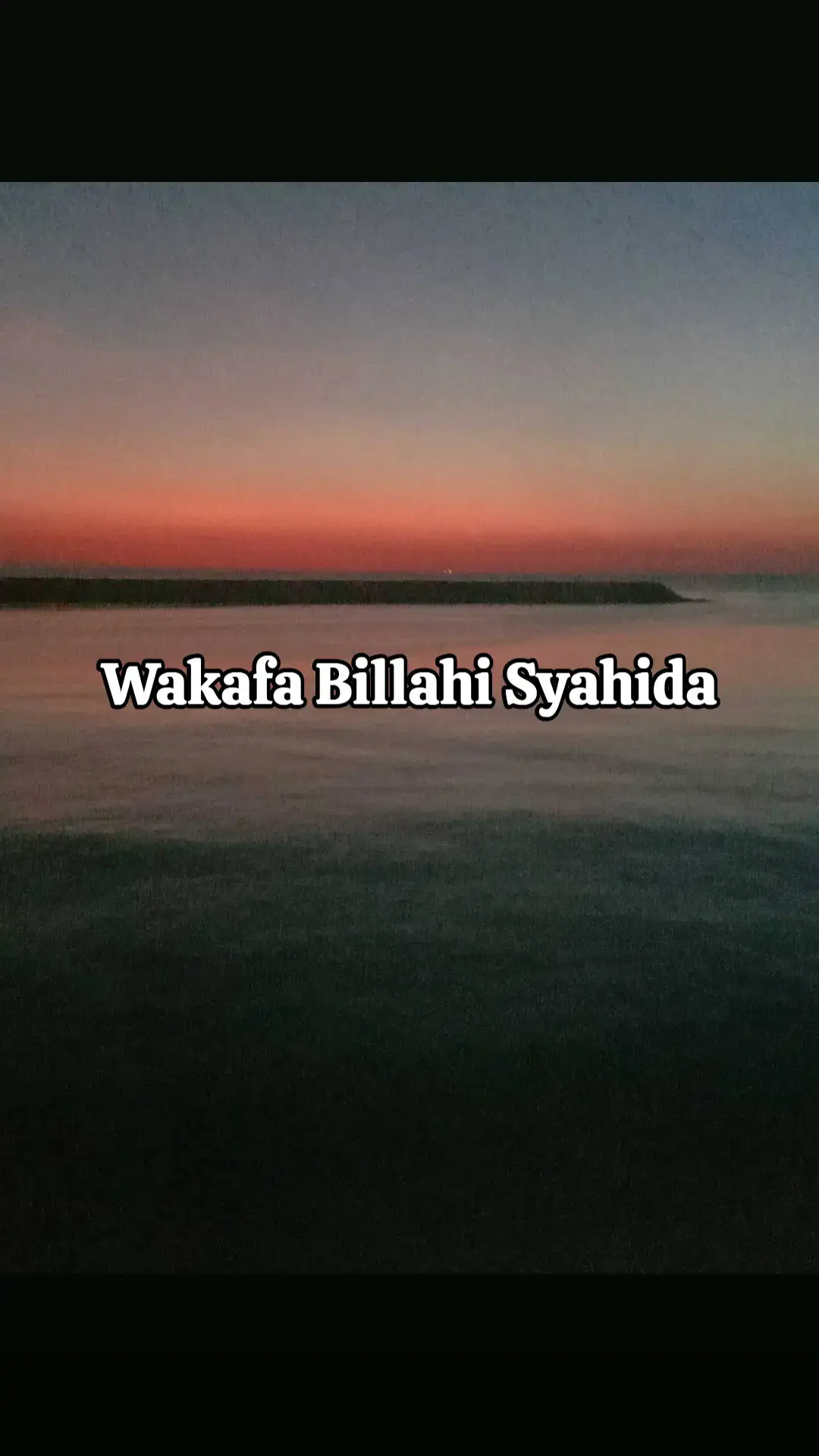 wakafa billahi syahida #fyp #wakafabillahisyahida 