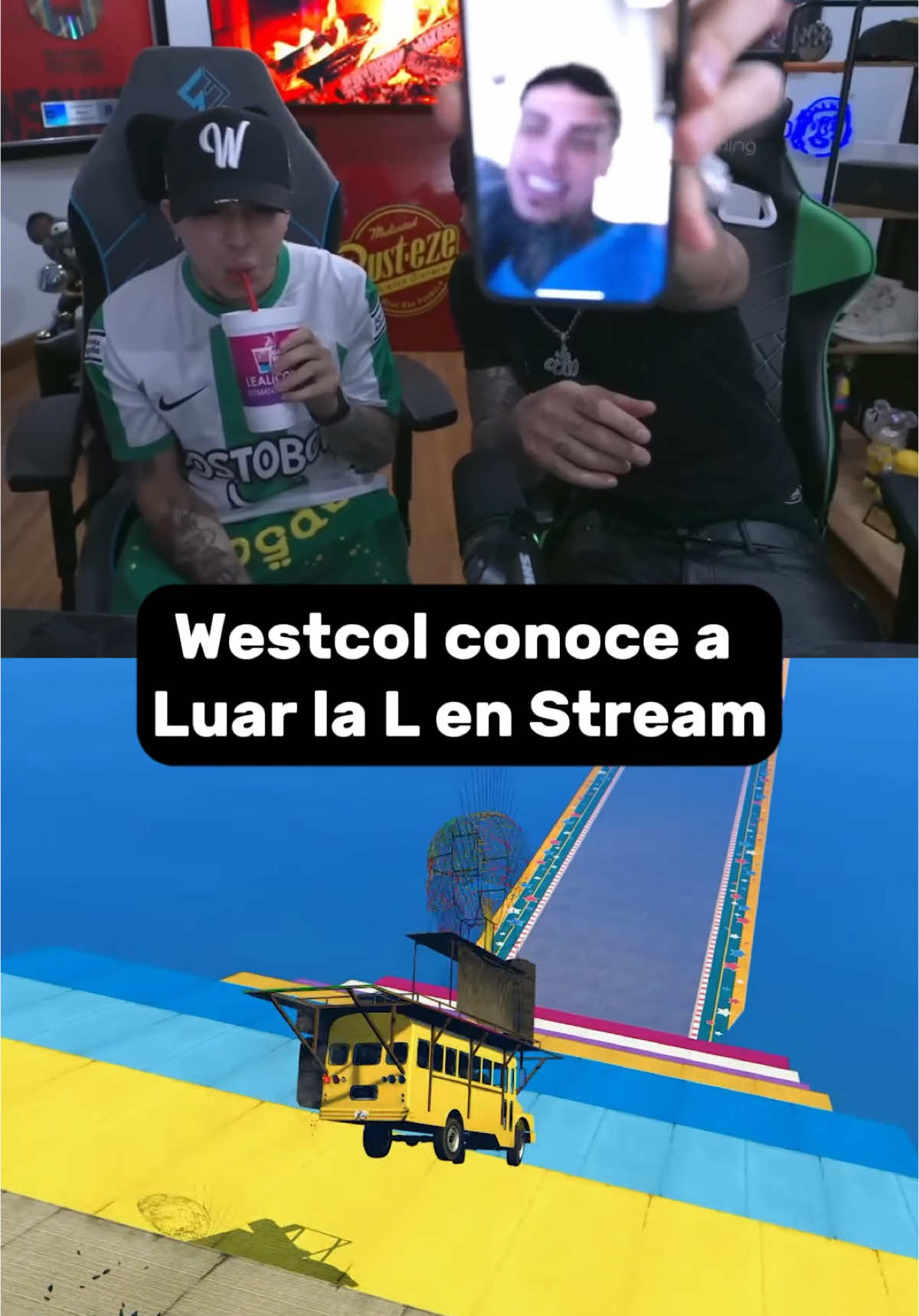 Westcol conoce a Luar #westcol #colombia #kick #twitch #luarlal #stream #twitchwestcol #westcolclips 