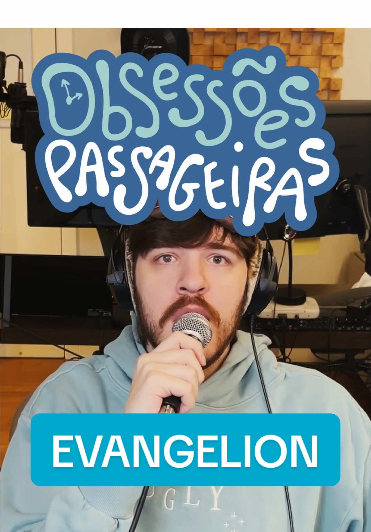 PODCAST DE 10 MINUTOS PRA LAVAR A LOUÇA! Hoje falamos sobre Evangelion! #podcasts #obsessoespassageiras #anime #evangelion 