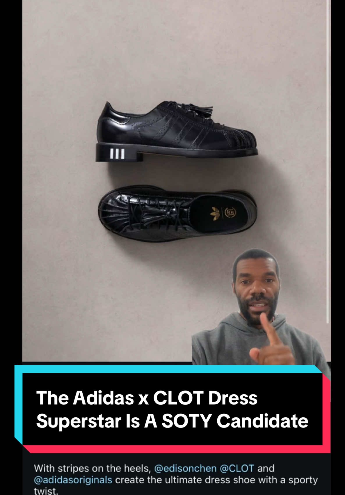 Edison Chen is the latest Nike collaborator to head to Adidas and create more interesting designs #fashiontiktok #adidas #clot #edisonchen #dressshoes #sneakerhead #loafers #travisscott  