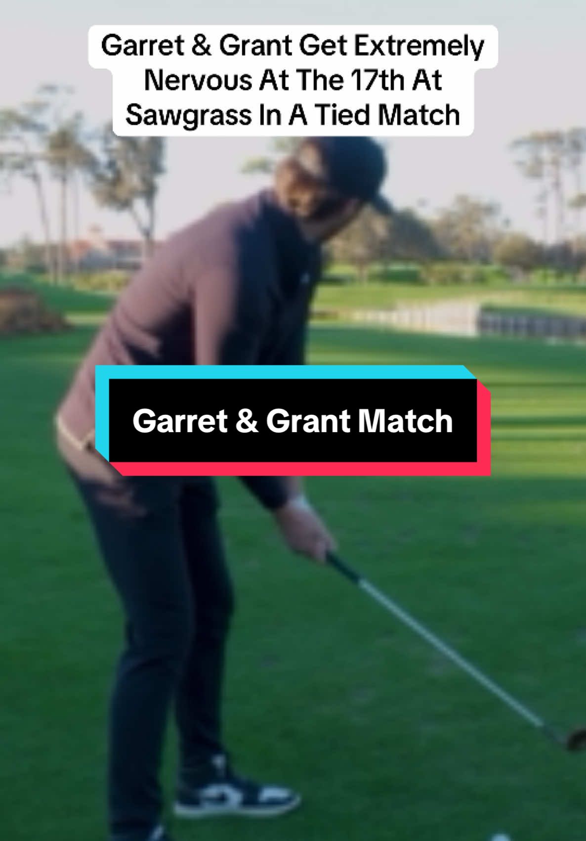 The ending 😂 @Garrett Clark @Grant Horvat Golf  #golf #granthorvat #garretclark #goodgood #tpcsawgrass #golftiktok #golfswing #gmgolf #golfclips #tpcsawgrass17 #golftok #golfcontent #nervous 