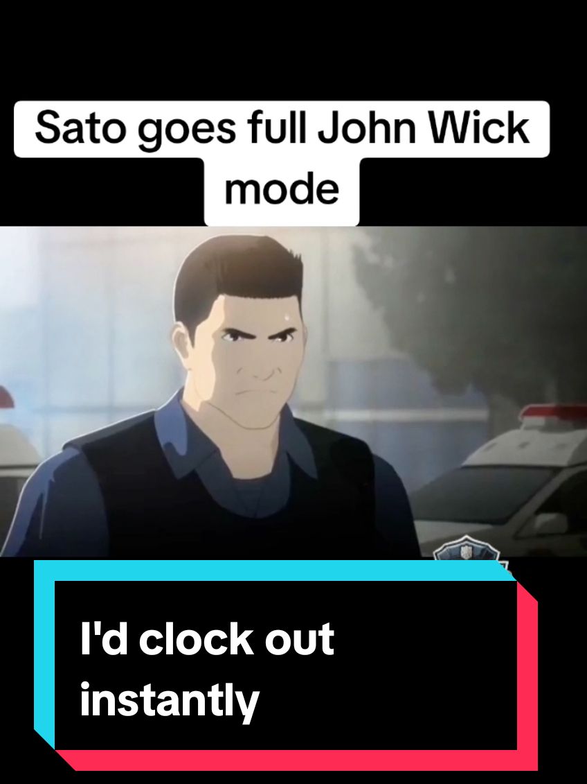 Sato goes full John wick mode 😱#animeedit #edit #ajin #police #cops 