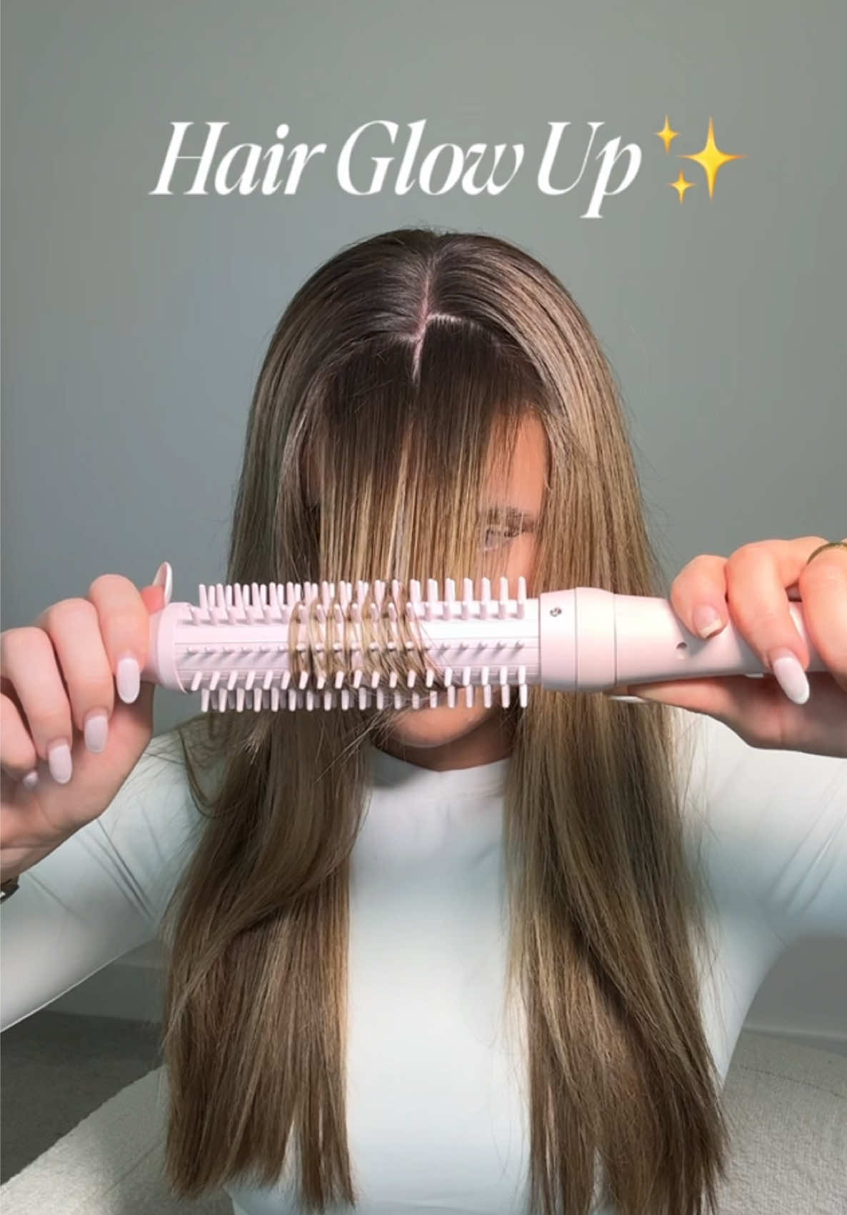 lets fix my hair🫶🏻  #hairtutorial #hotroller #hotrollertutorial #hairinspo  Products: Hot roller @LullaBellz  Hair oil & hairspray @Matrix  Hairbrush @ghd 