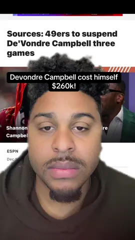 I need know why bro just didnt go in#devondrecampbell #49ers #nfl #sports #trending #fyp 