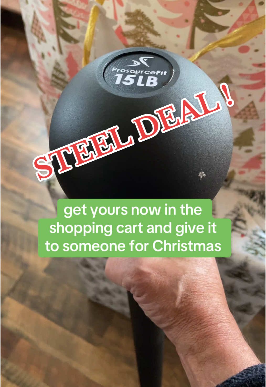 ProsourceFit Steel Macebell, excellent adition to your weekly workouts…#macebell #healthy #workoutmotivation #workoutroutine #gift #christmas #fyp #tiktoker #macebelltraining #fypシ #steel #workoutchallenge 