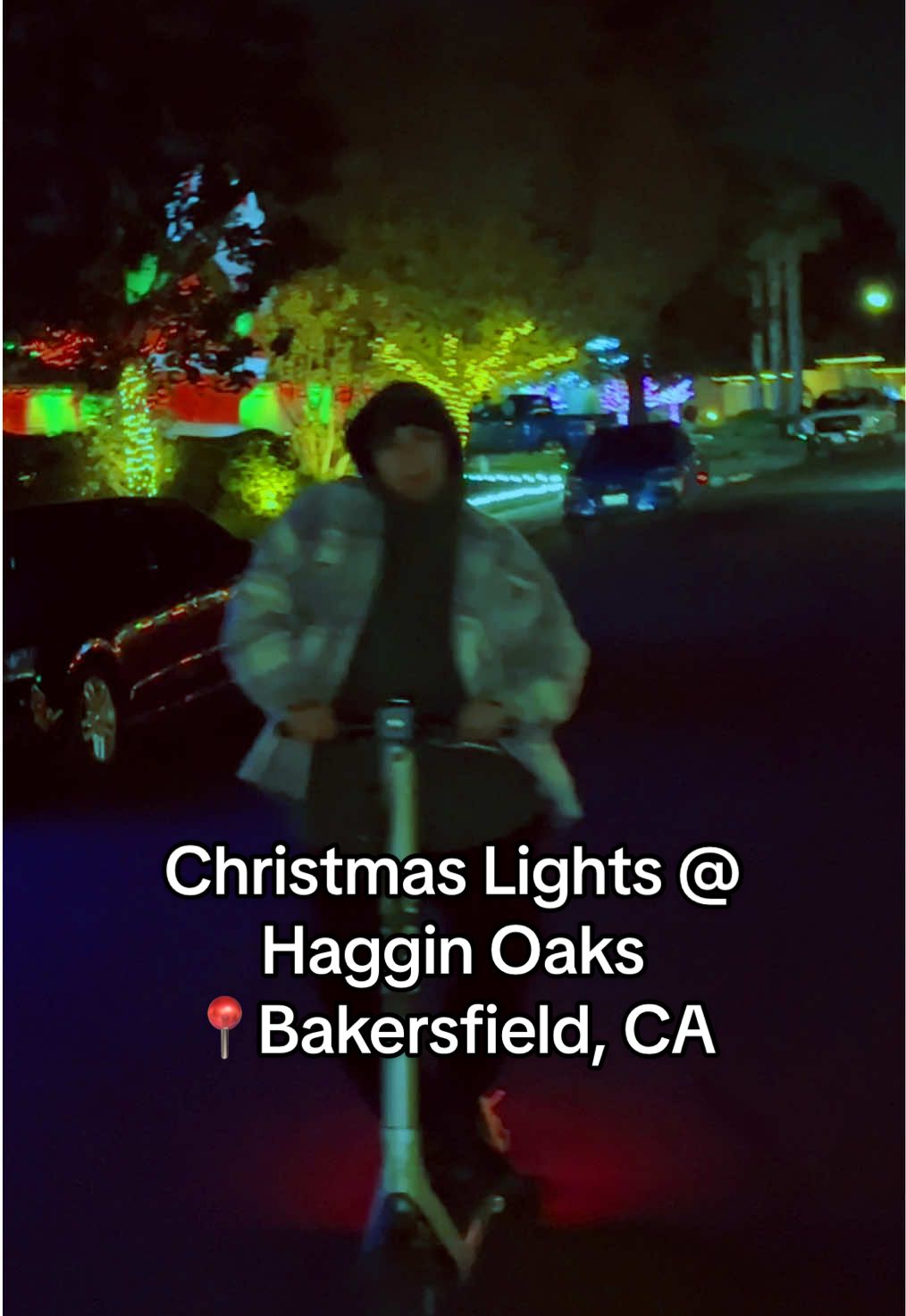 This is your sign to hop on some scooters and check out the Christmas lights at Haggin Oaks 😍 (we advise bringing a speaker too 😉) @Birdscooters #birdscooter #christmaslights #hagginoaks #safetyfirst #bakersfieldcalifornia #thefloresfam #datenight #bakersfield #christmasvibes #babyitscoldoutside #couplegoals #safetyfirstthenteamwork 