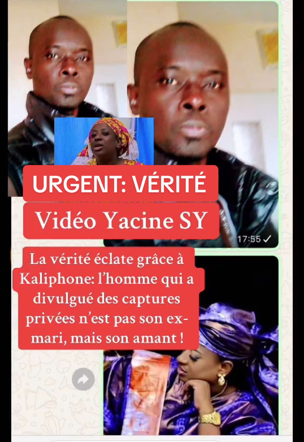 Vidéo Yacine, La vérité éclate grâce à Kaliphone 💥 #videoyacine #kaliphone #viral_video #fyp #pourtoi #thiaga #senegalaise_tik_tok #yacinesy #fuiteappelvideo #Soutienyacinesy #peulh 