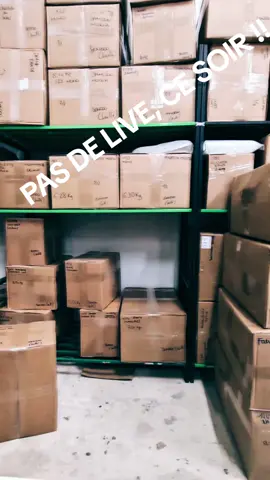 PAS LIVE CE SOIR LES AMIS !! DÉSOLÉ !!!  MERCI POUR VOS COMMANDES.... TOUT EST PARTI VOUS ASSUREZ TROP !! 