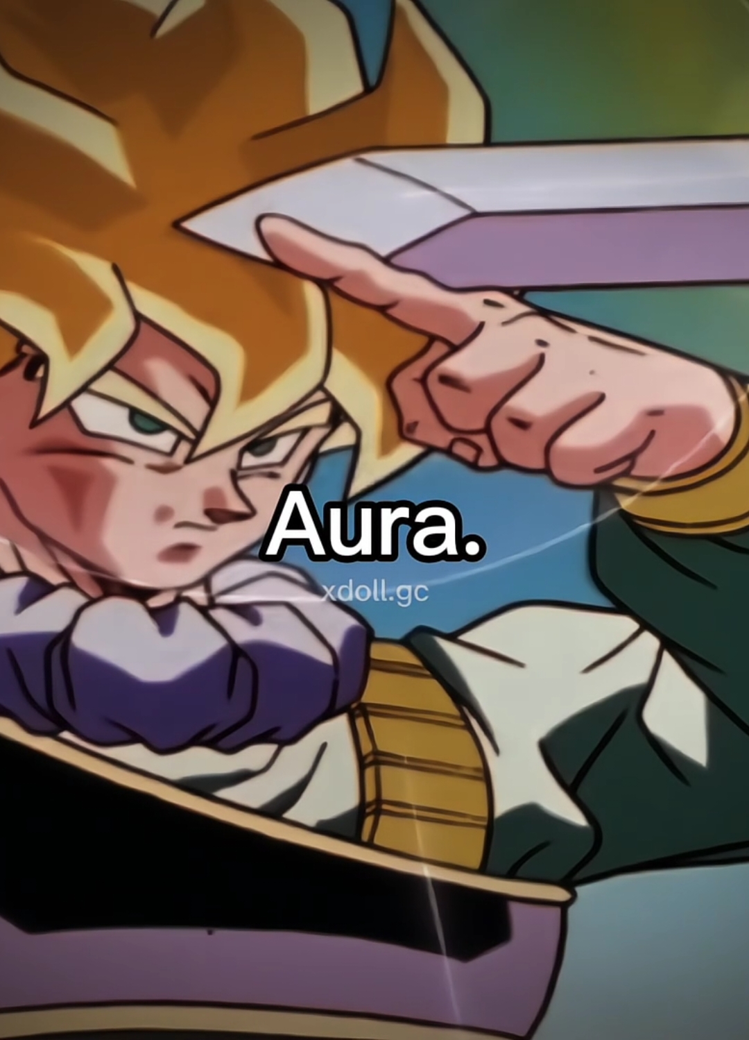 #aura #goku #trunks #edit #dragonball #dbz 