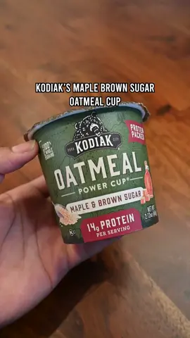 Breakfast just got easier 😋 w/ @KodiakCakes!! #fyp #easy #oatmeal #KodiakPartner