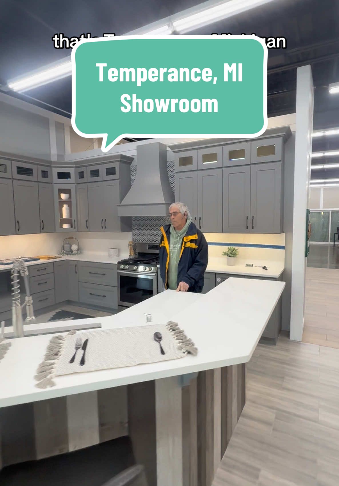 Local to Temperance, Michigan? Come stop by and see us for all things cabinetry! 🥰 #michigan #lilyanncabinets #cabinetshowroom #graycabinets #shakercabinets #glasscabinets #newkitchenideas