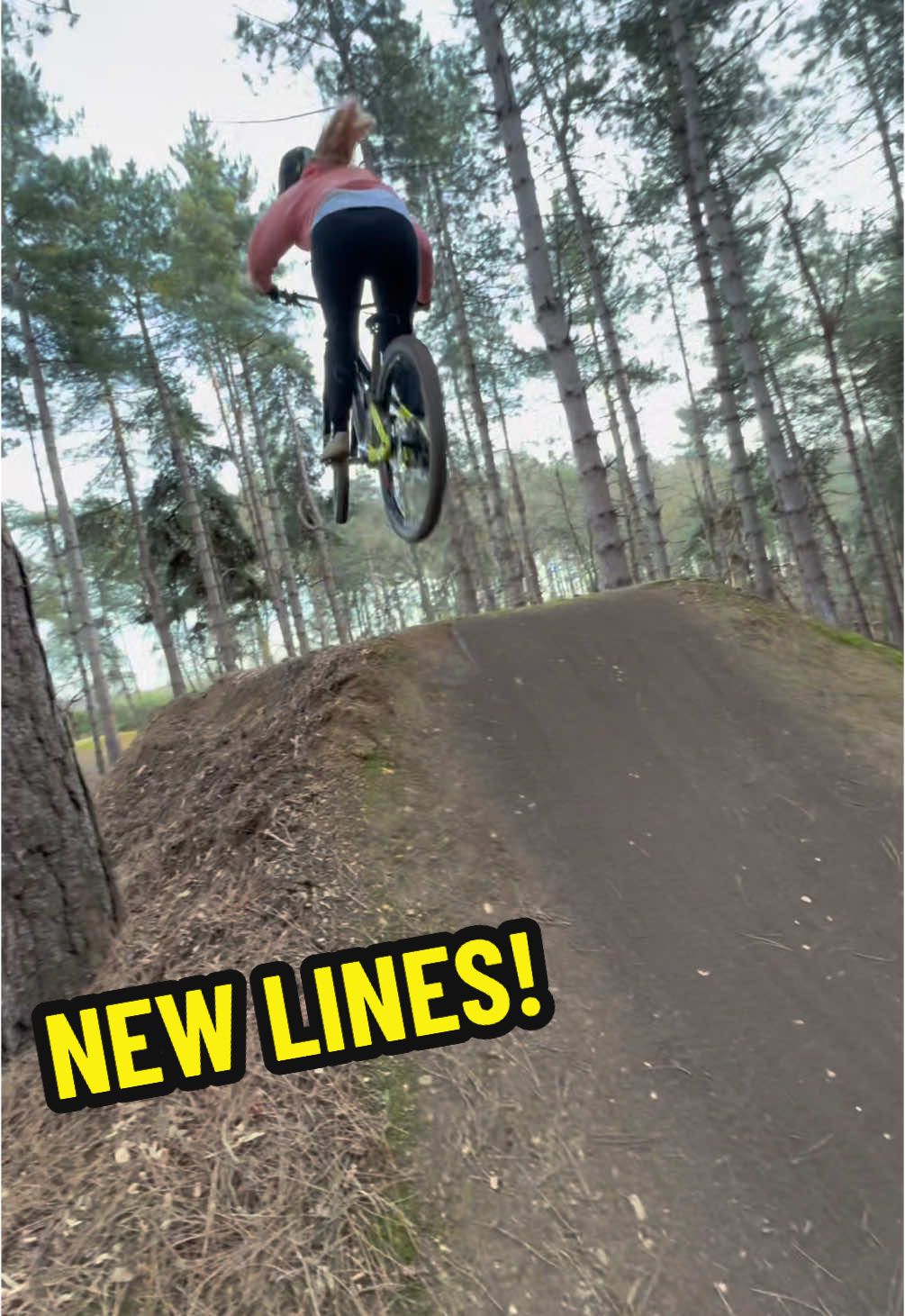 This new trail at Twisted Oaks Bikepark is insane! 😍🤘 #mtb #bike #mtbgirl #ride #emtb 