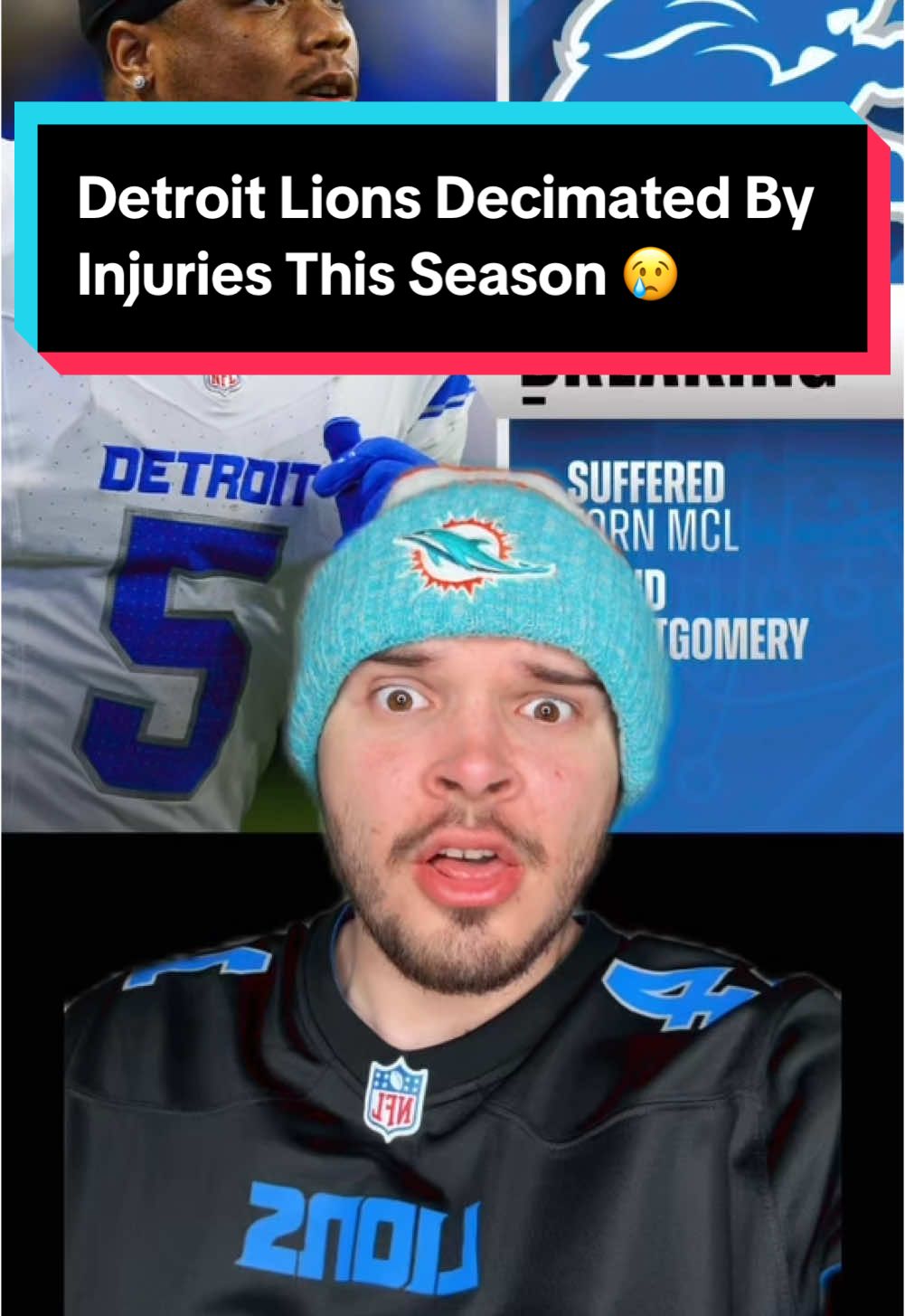 Detroit Lions Decimated By Injuries This Season 😢 #NFL #nflfootball #nflviral #trending #lions #injuries 