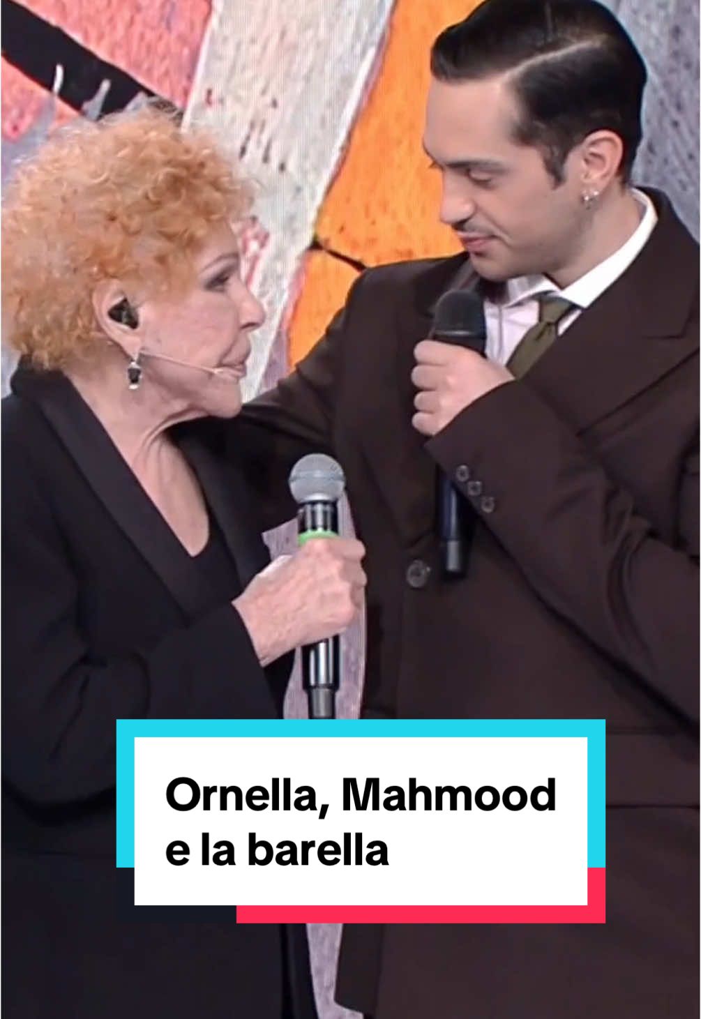 “La prossima volta veniamo con la barella!” - #OrnellaVanoni e #Mahmood a #CTCF 🚑 #davedere 