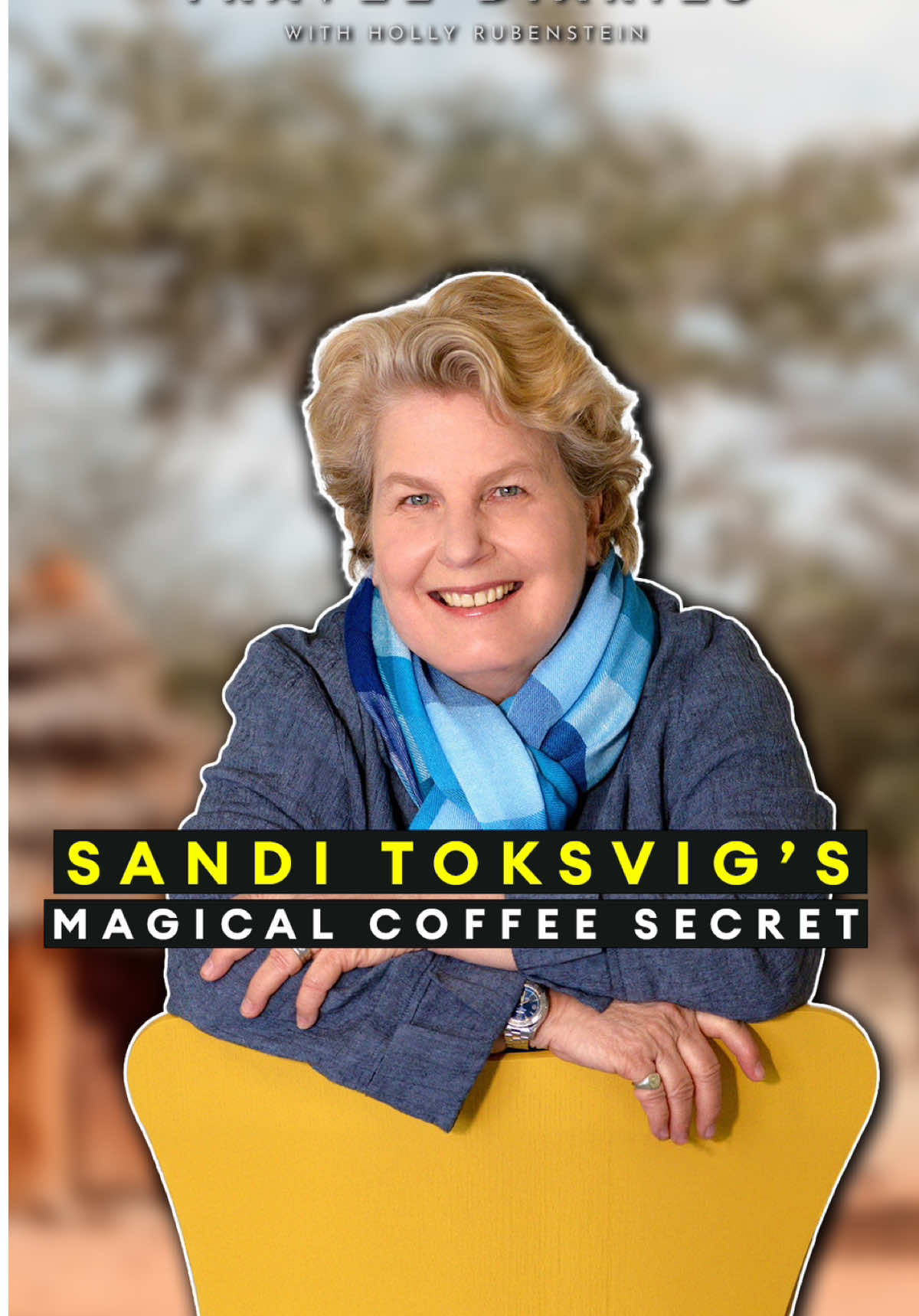 Sandi Toksvig’s magical coffee secret! 🪄💫✨  Sandi Toksvig joined us on The Travel Diaries Podcast and shared the magical coffee recipe that has changed her life.  You can listen to the full episode now on The Travel Diaries Podcast wherever you get your podcasts. #fyp #foryou #sudan #coffeerecipe #sudanesecoffee #sanditoksvig #medicinecoffee 