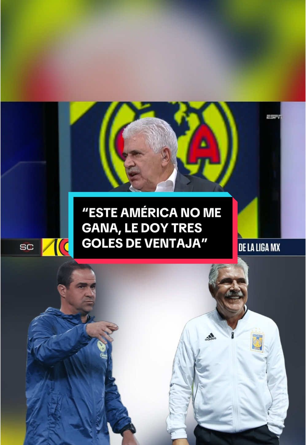 André Jardine 🆚 Tuca Ferretti  ¿Quién ganaría este partido? ⚽️🔥  #América #LigaMX 