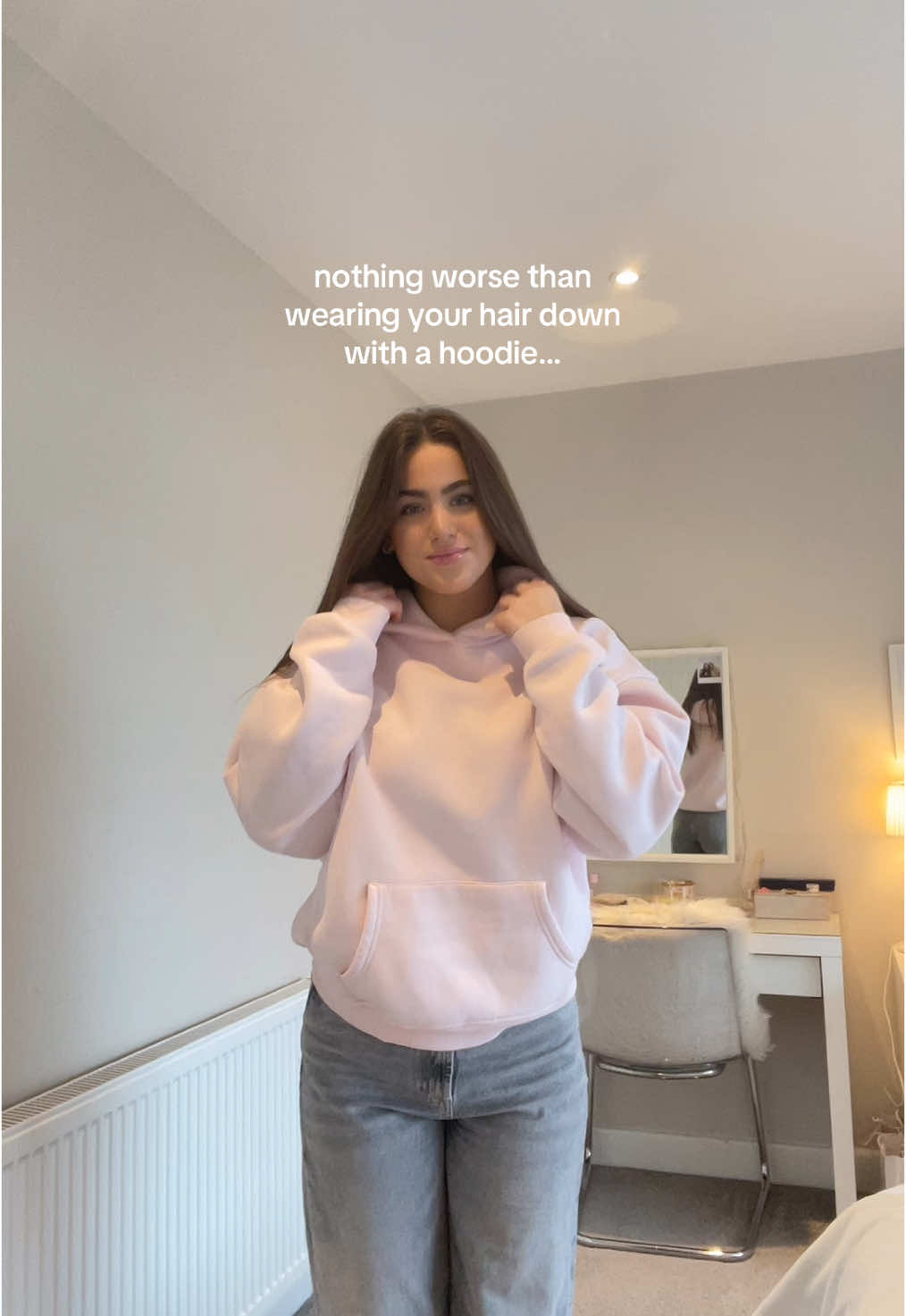 stresses me out differently… cute hoodie tho @Sisters and Seekers ❤️‍🔥 #foryoupage #OOTD #viral #hoodie #relatable 