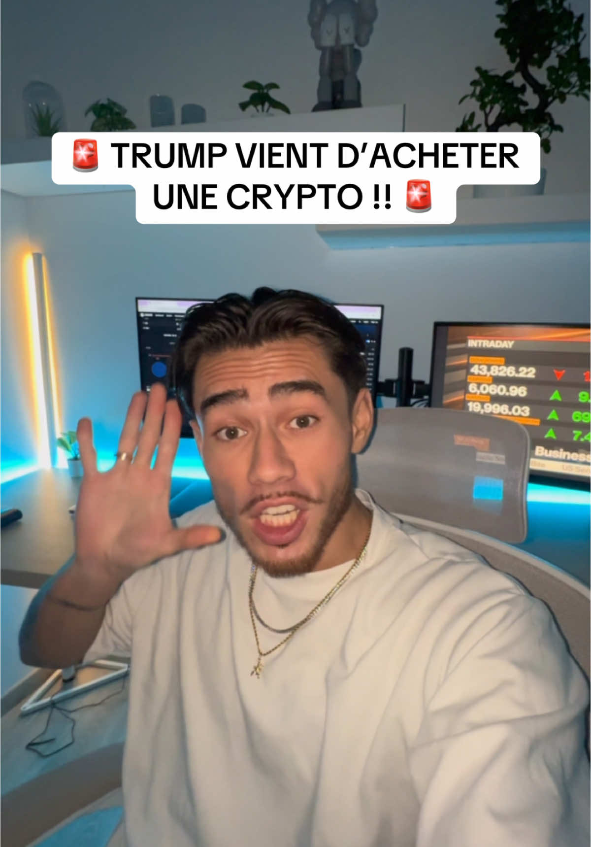 Je t’ai fais une video complete sur YT (rorovevo) où je te devoile comment regarder le portefeuille de Trump !  #trump #cryptos #btc #ondo #bitcoin #altcoins #altseason 