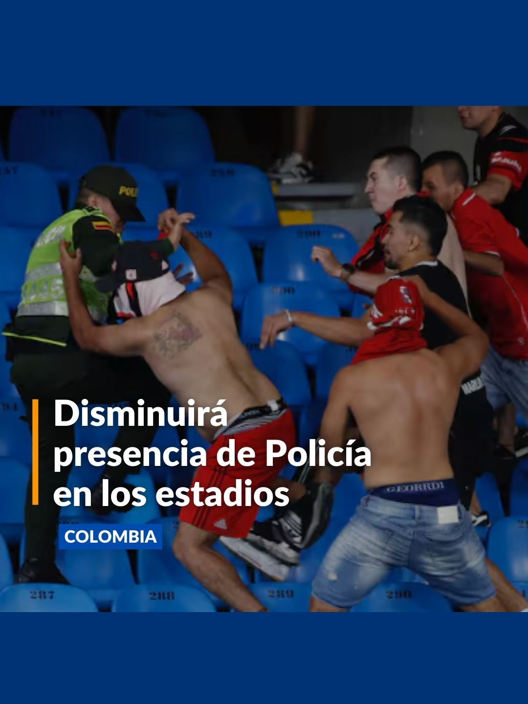 El Gobierno nacional habló sobre lo que pasó en el estadio Pascual Guerrero de Cali en la final de la Copa Colombia y sobre la presencia de Policía en ese y otros estadios. Más en noticiascaracol.com