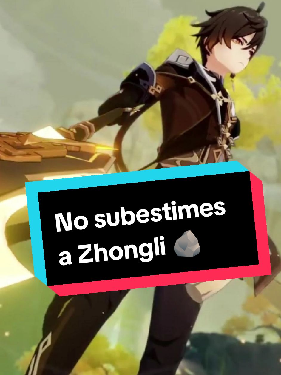 No subestimes a Zhongli 🪨 #GenshinImpact #genshin #hoyocreators #zhongli #genshinbuild #genshinguide #zhongligenshinimpact #genshinteleport 