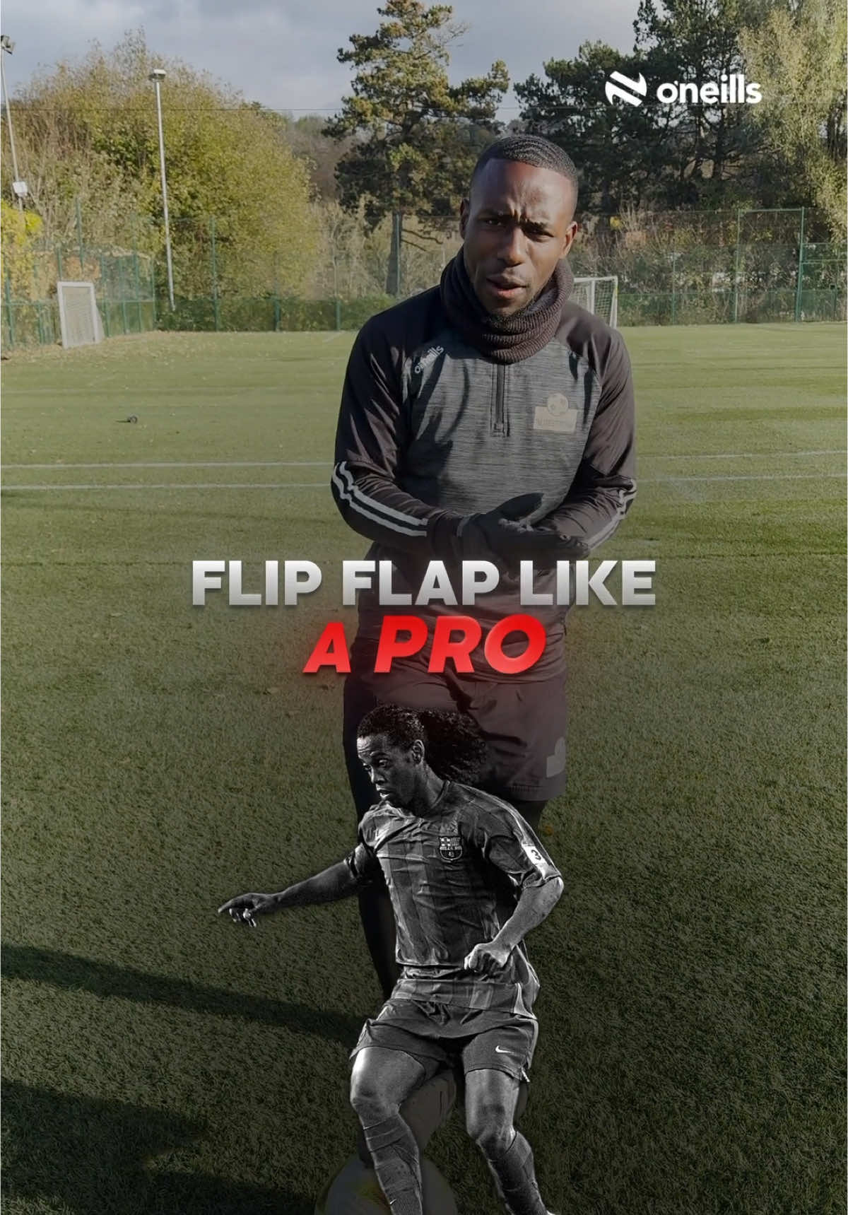 Which friend would you beat with this skill move? 👀 #thestreetzfootball #football #skill #tutorial #coaching