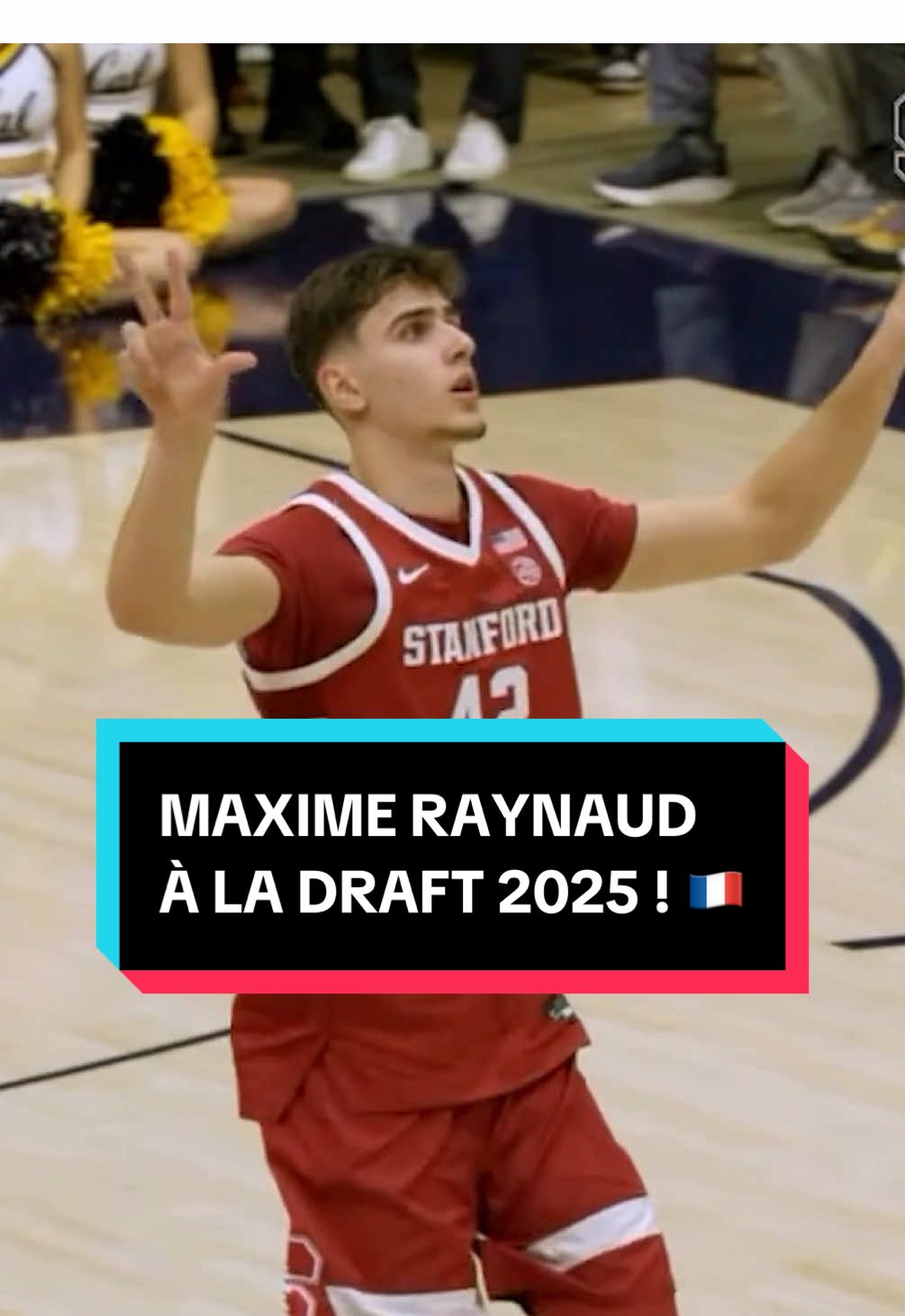 🇫🇷 LES FRANCAIS DE LA DRAFT 2025 🇫🇷 Maxime Raynaud - Pivot (21a)  #fyp #basketball #nbatiktok #victorwembanyama #maximeraynaud #sports #france #pourtoi 